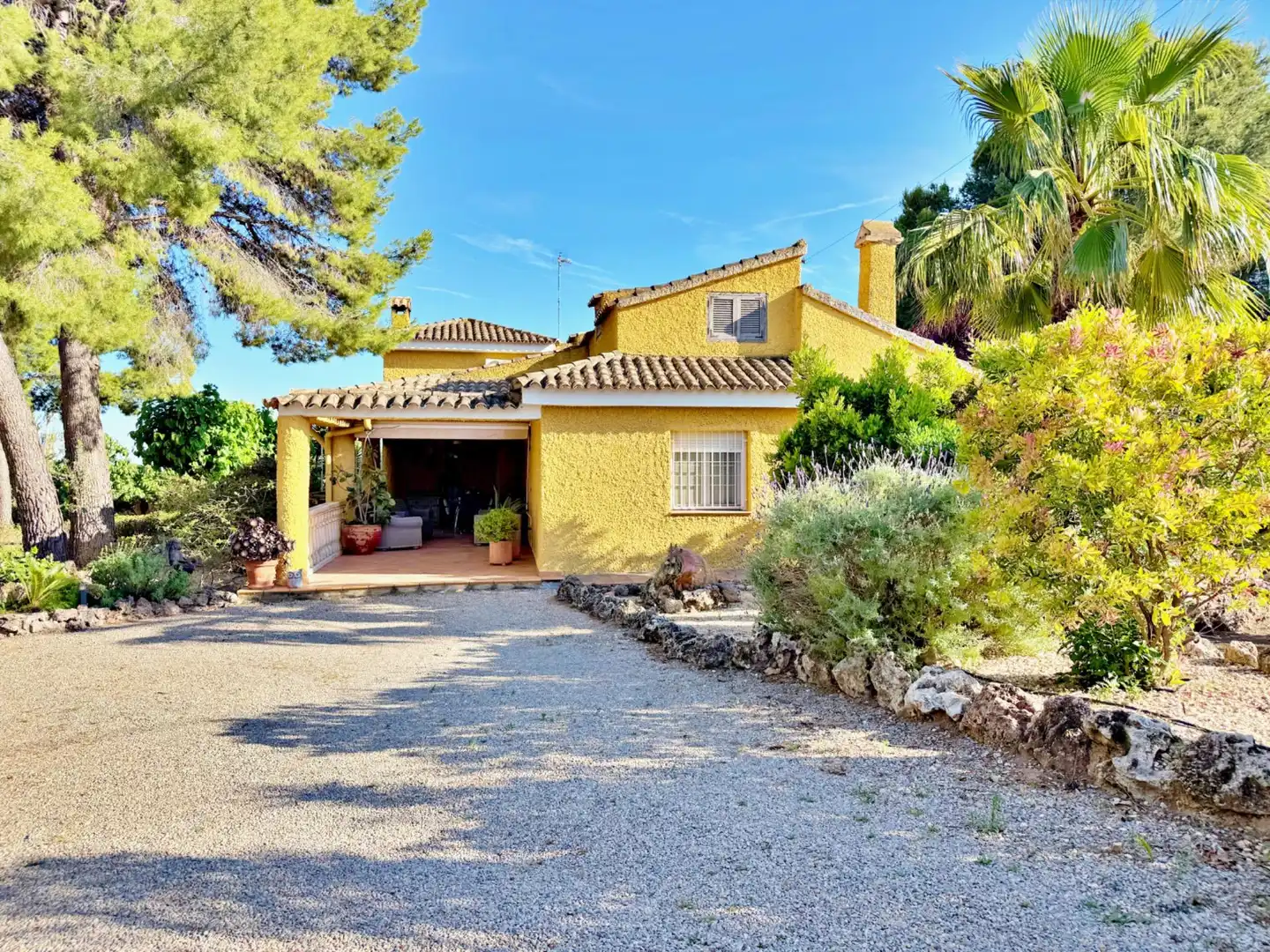 Vista exterior de Casa o chalet en venta en Olocau con Aire acondicionado, Calefacción y Terraza