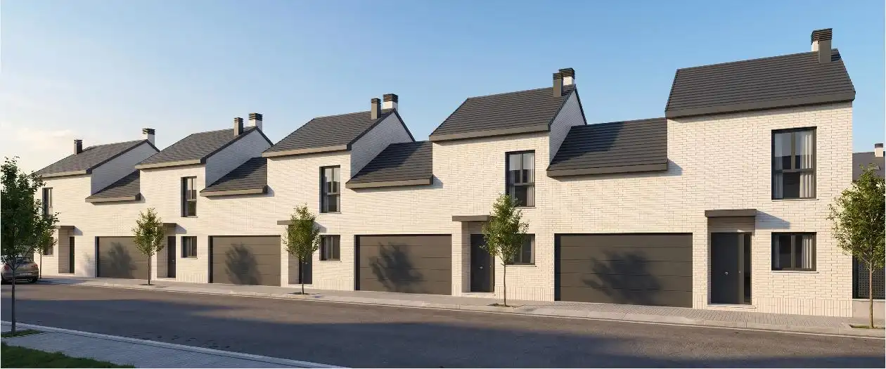 Exterior view of Detached homes for sale in Ciempozuelos  with Air Conditioner, Heating and Private garden