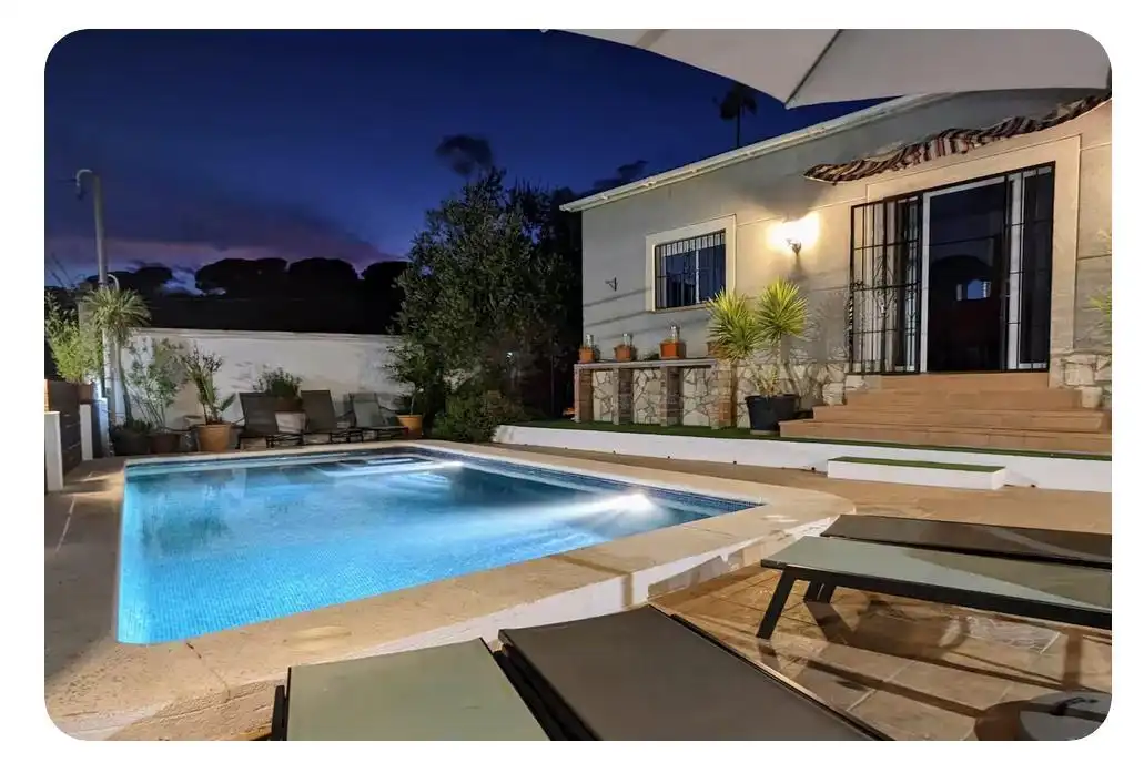 Piscina de Casa o xalet en venda en Vidreres amb Aire condicionat, Jardí privat i Terrassa