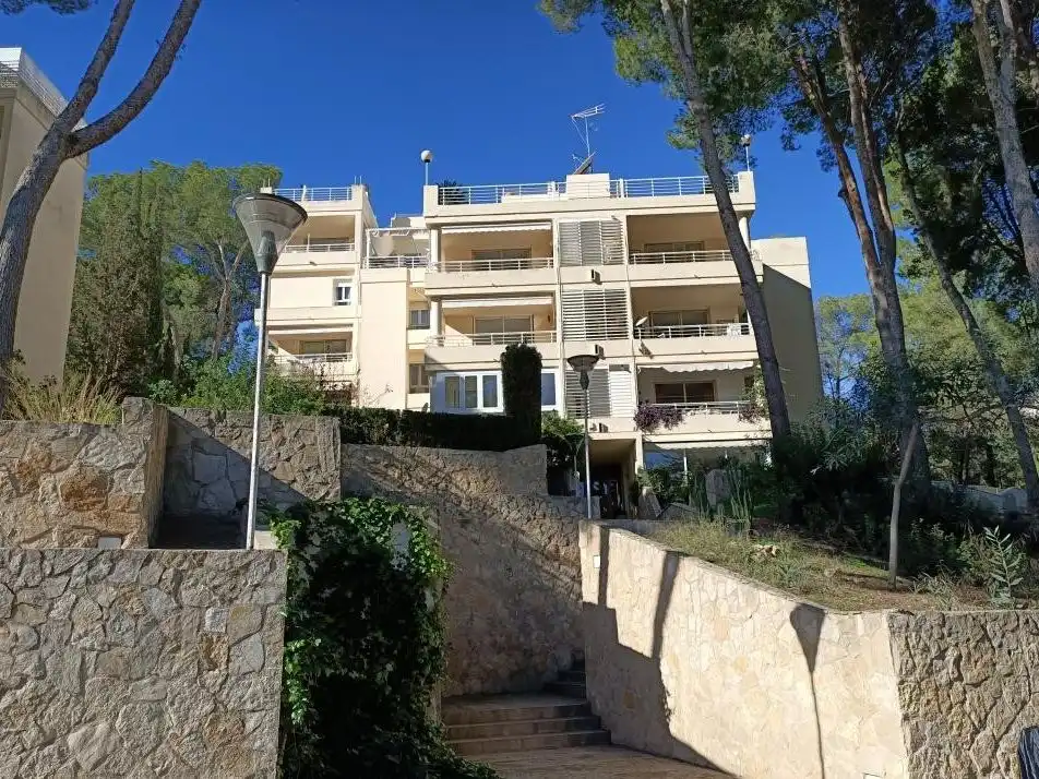 Vista exterior de Pis de lloguer en Cas Català - Illetes