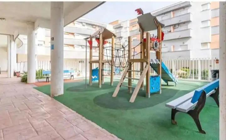 Terrace of Flat for sale in Vícar  with Storage room, Furnished and Community pool
