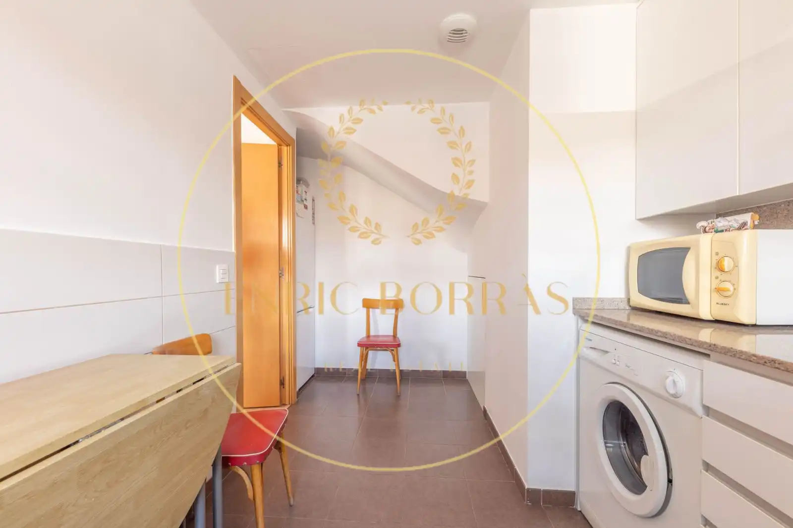 Cocina de Dúplex en venta en Gironella con Aire acondicionado, Calefacción y Jardín privado