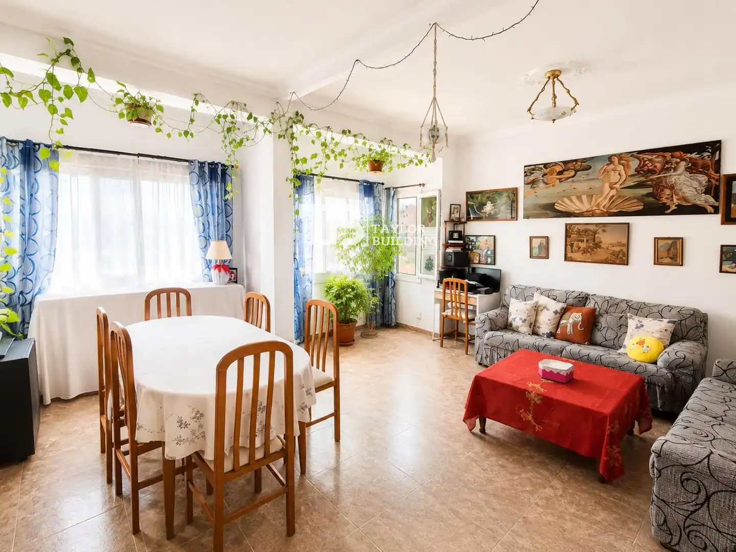 Sala de estar de Piso en venta en  Palma de Mallorca con Terraza