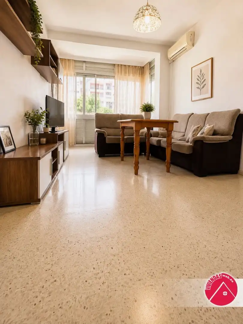Sala de estar de Ático en venta en Sevilla con Aire acondicionado, Terraza y Trastero
