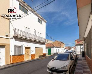 Exterior view of Single-family semi-detached for sale in Las Gabias  with Air Conditioner and Terrace