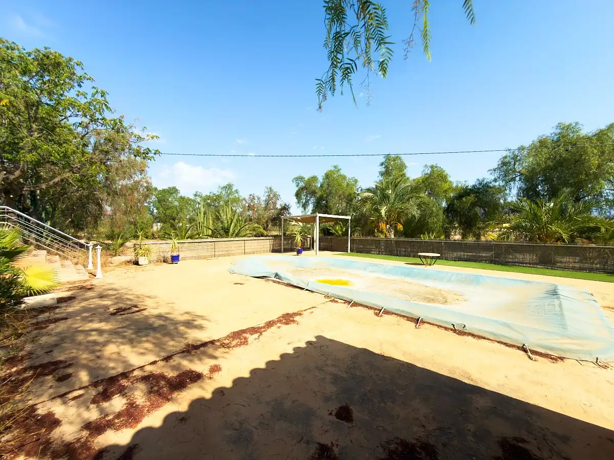 Schwimmbecken von Country house zum Verkauf in Aspe mit Klimaanlage, Heizung und Privatgarten