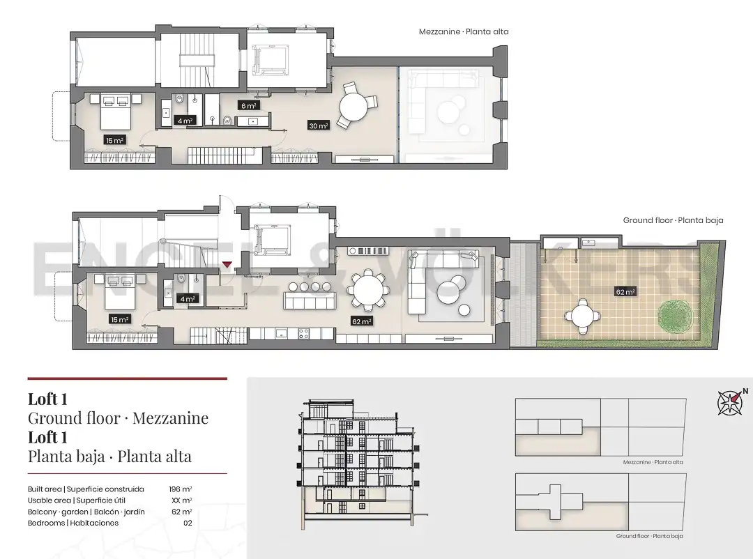 Piso con terraza en venta en Eixample, imagen 36