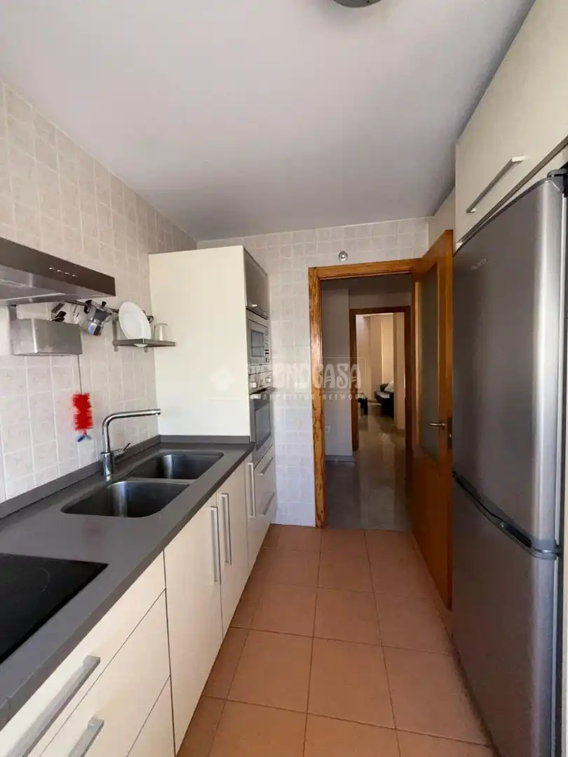 Cocina de Ático en venta en La Algaba con Aire acondicionado y Terraza