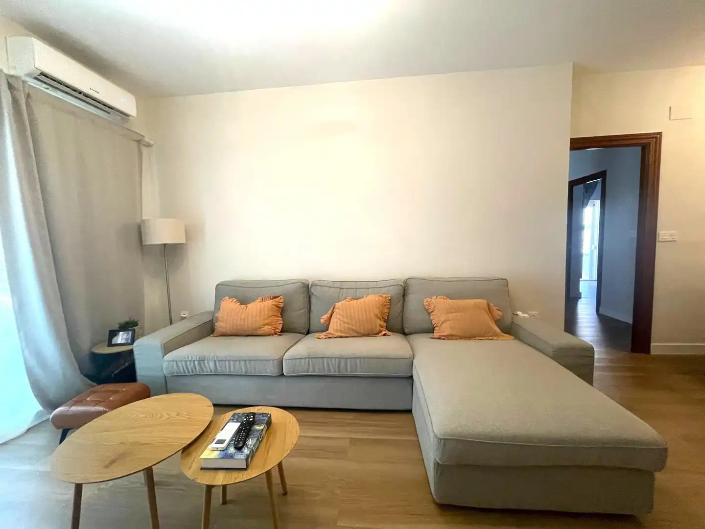 Sala de estar de Piso en venta en Ciudad Jardín
