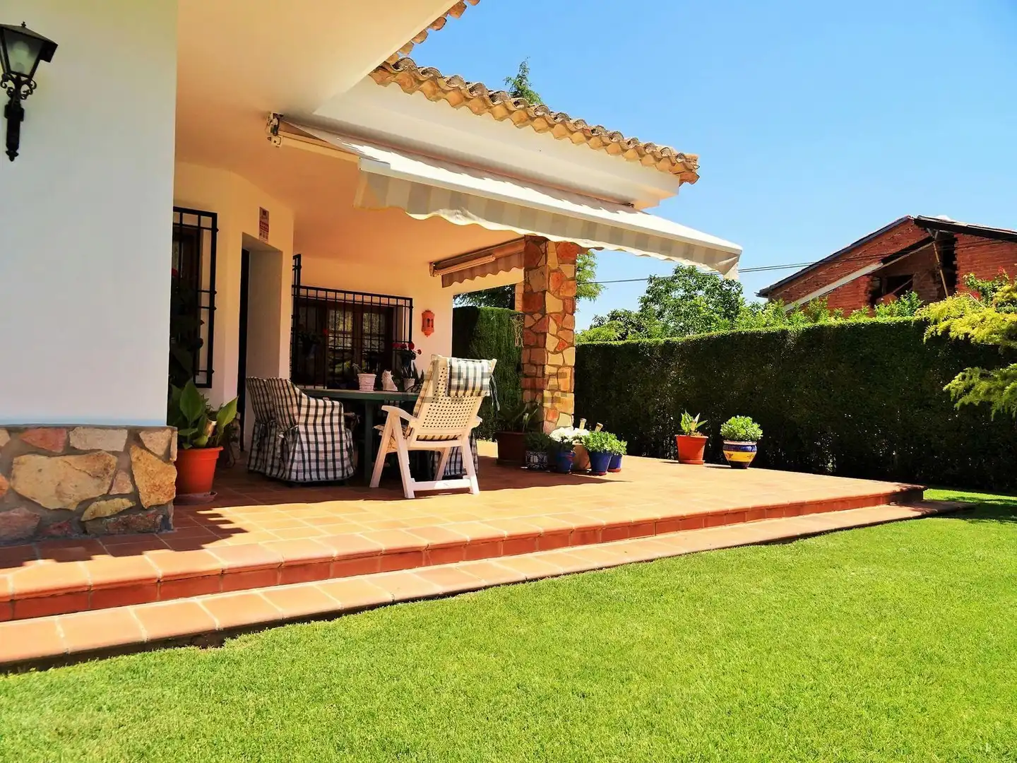 Jardí de Casa o xalet en venda en Albacete amb Aire condicionat, Jardí privat i Terrassa