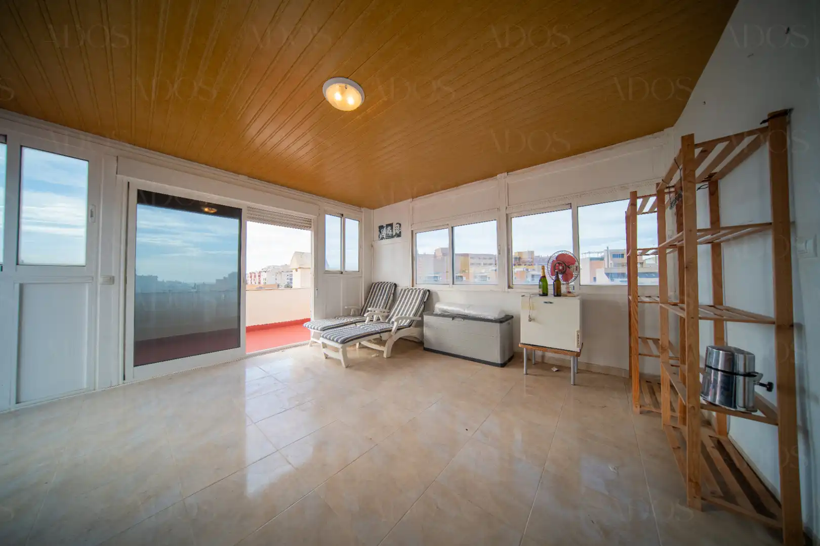 Balcony of Attic for sale in Roquetas de Mar  with Terrace and Furnished