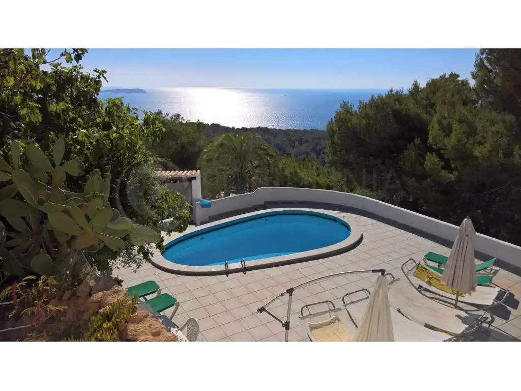 Swimming pool of Houses for sale in Sant Antoni de Portmany