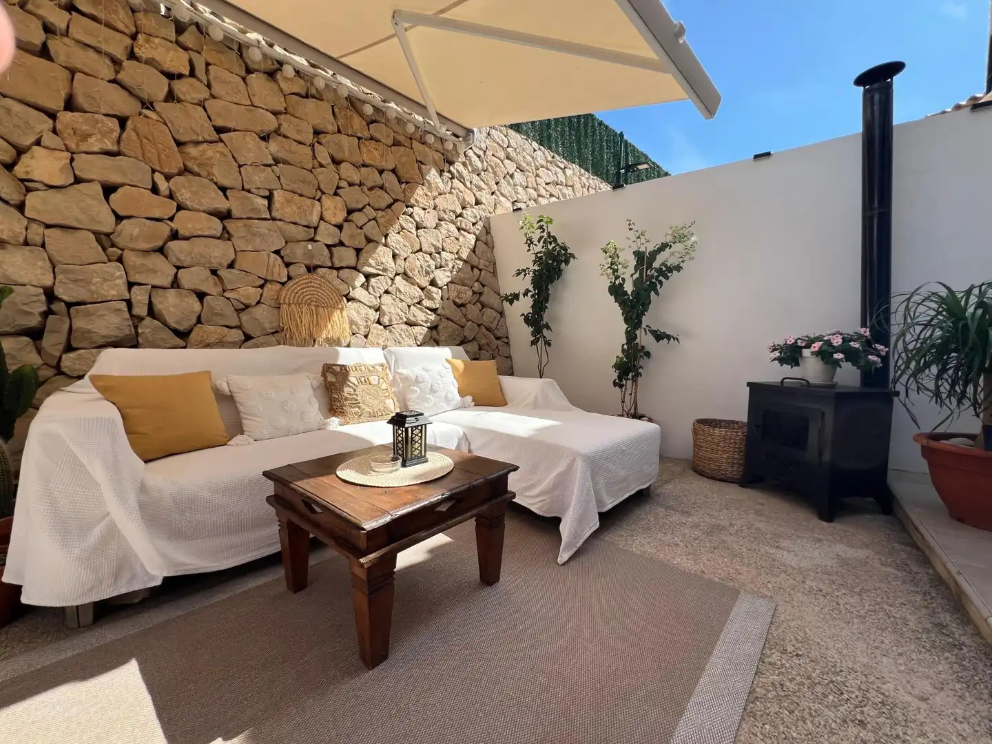 Terrace of Detached homes for sale in El Campello  with Air Conditioner, Private garden and Balcony