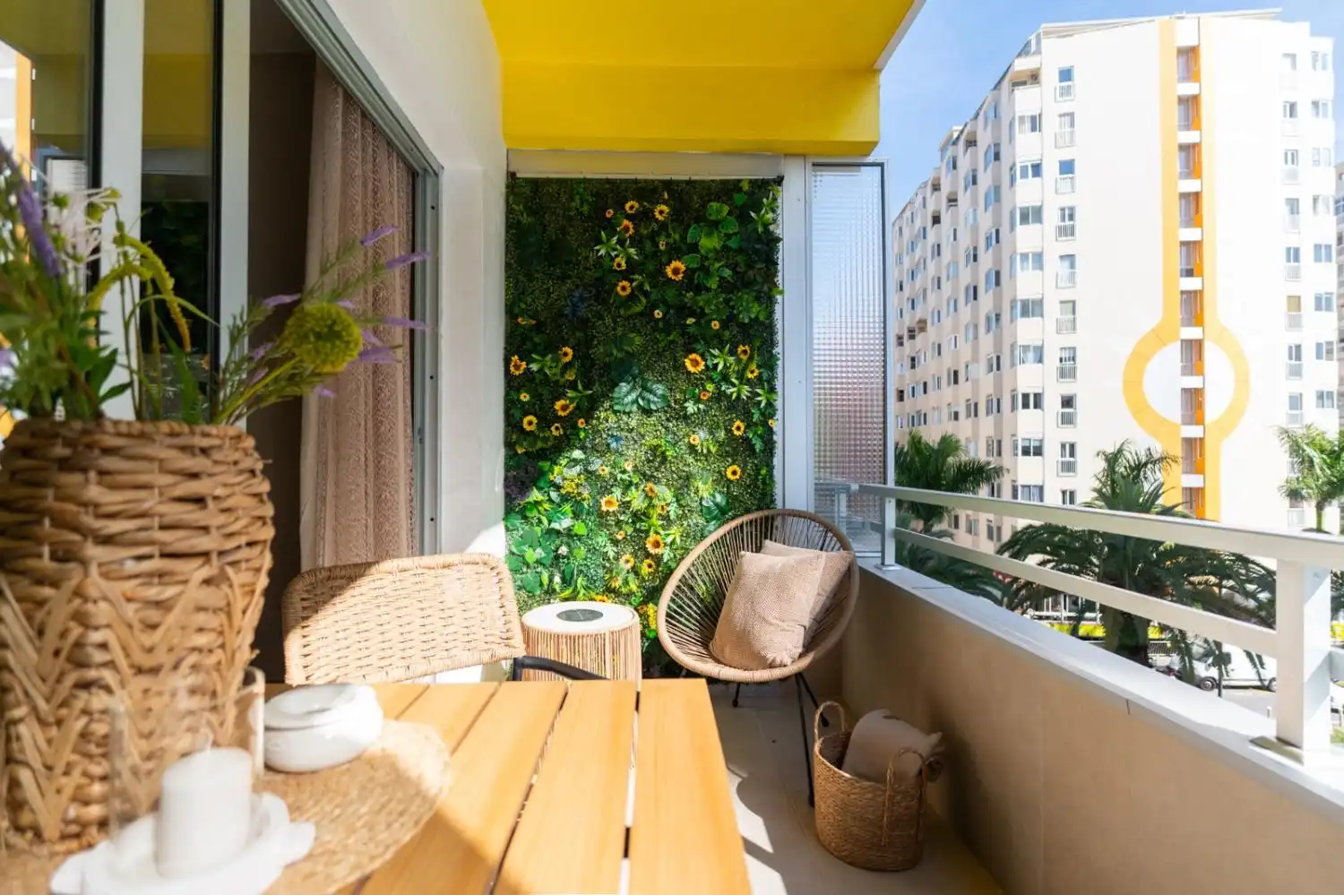 Terraza de Estudio de alquiler en Puerto de la Cruz con Terraza y Balcón