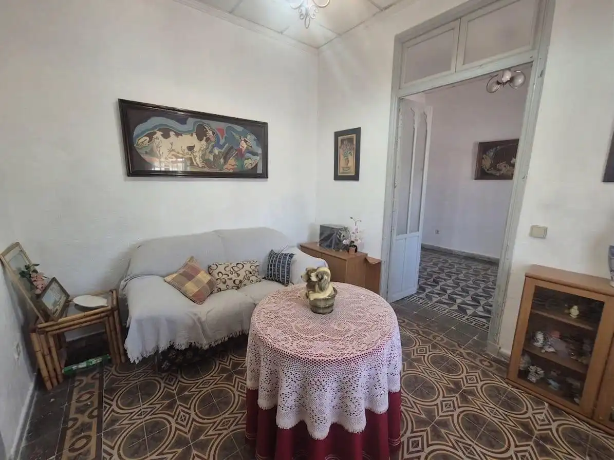 Sala d'estar de Casa o xalet en venda en La Unión amb Jardí privat i Moblat