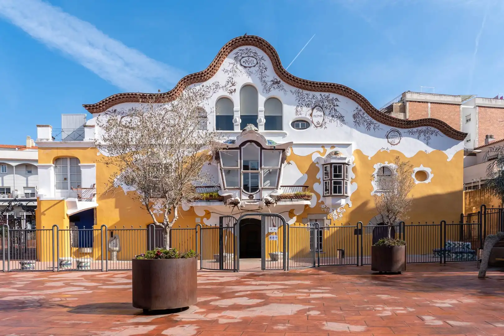 Außenansicht von Wohnung zur Miete in Sant Joan Despí mit Klimaanlage, Heizung und Privatgarten