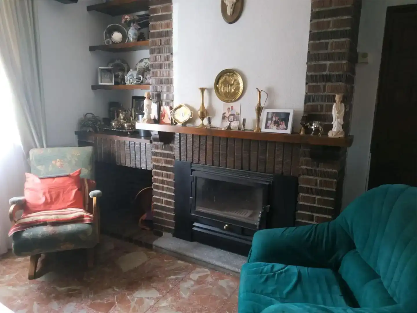 Sala de estar de Casa o chalet en venta en San Esteban del Valle con Jardín privado