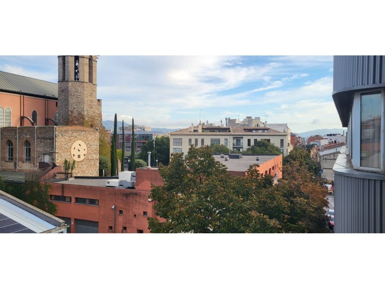 Vista exterior de Pis en venda en Granollers amb Aire condicionat, Calefacció i Balcó