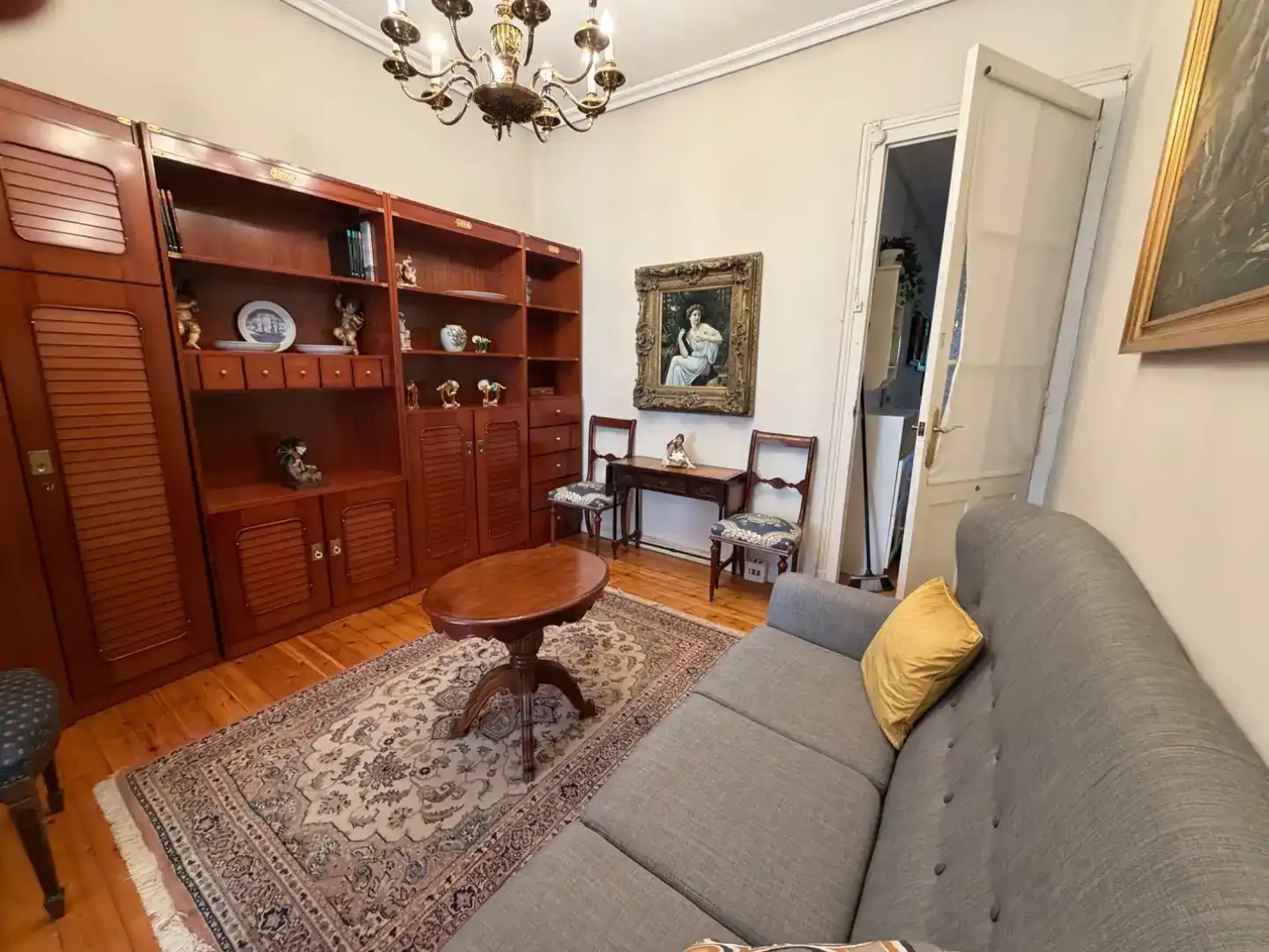 Living room of Flat for sale in  Logroño  with Balcony
