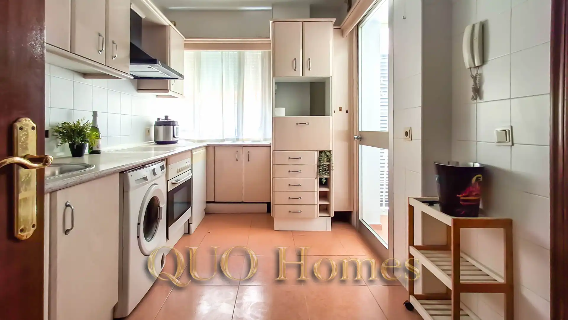 Kitchen of Flat for sale in Jerez de la Frontera  with Air Conditioner, Storage room and Furnished
