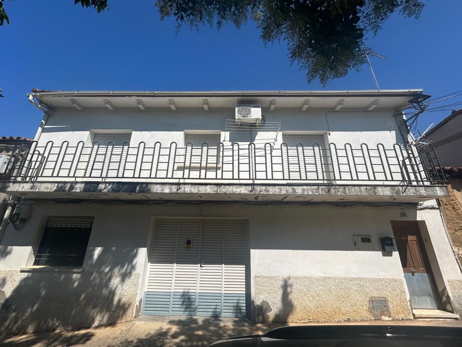 Exterior view of Single-family semi-detached for sale in Villasbuenas de Gata  with Air Conditioner, Heating and Storage room