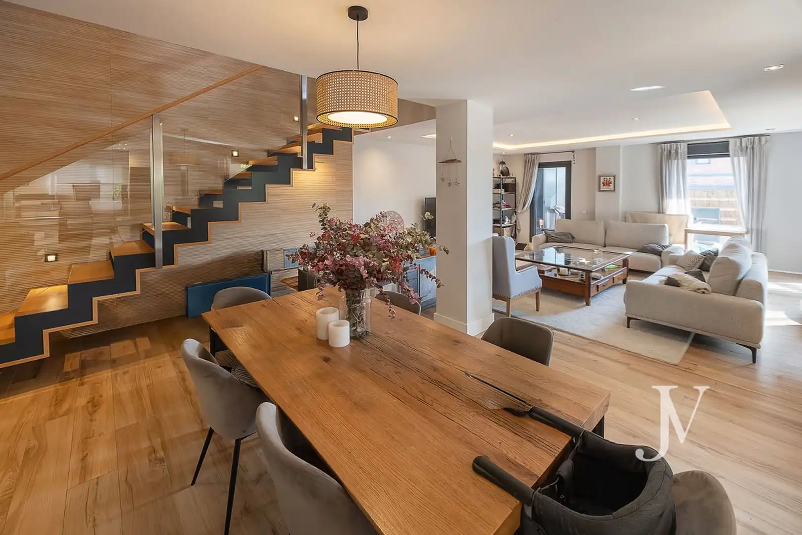 Sala de estar de Piso en venta en Majadahonda con Aire acondicionado, Calefacción y Jardín privado
