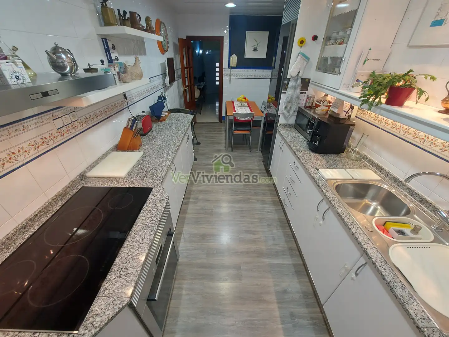 Cocina de Casa adosada en venta en Sant Llorenç d'Hortons con Aire acondicionado, Calefacción y Jardín privado