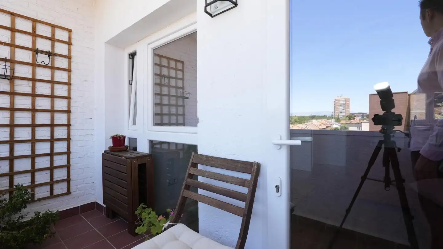 Balcony of Flat for sale in Madrid  with Heating and Terrace