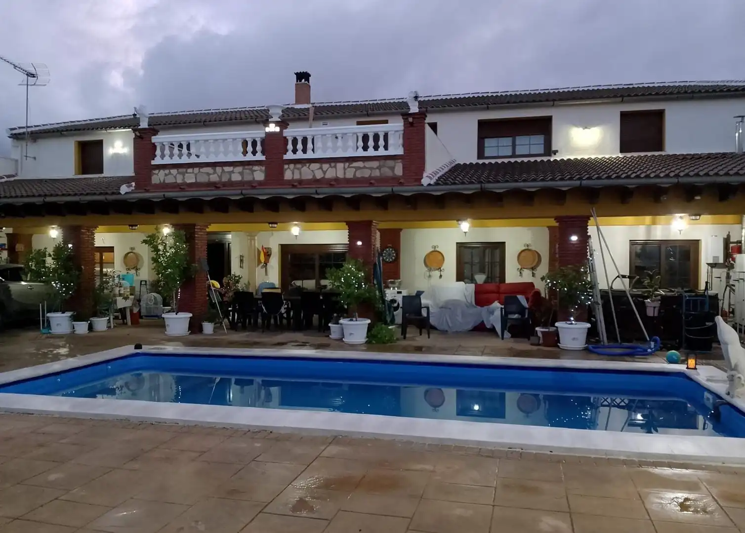 Piscina de Casa o xalet en venda en Mollina amb Aire condicionat, Calefacció i Jardí privat