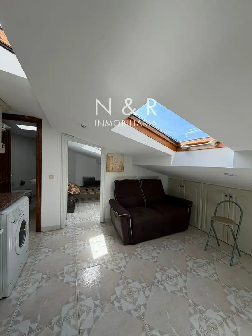 Vista exterior de Ático de alquiler en Santiago de Compostela  con Calefacción y Amueblado