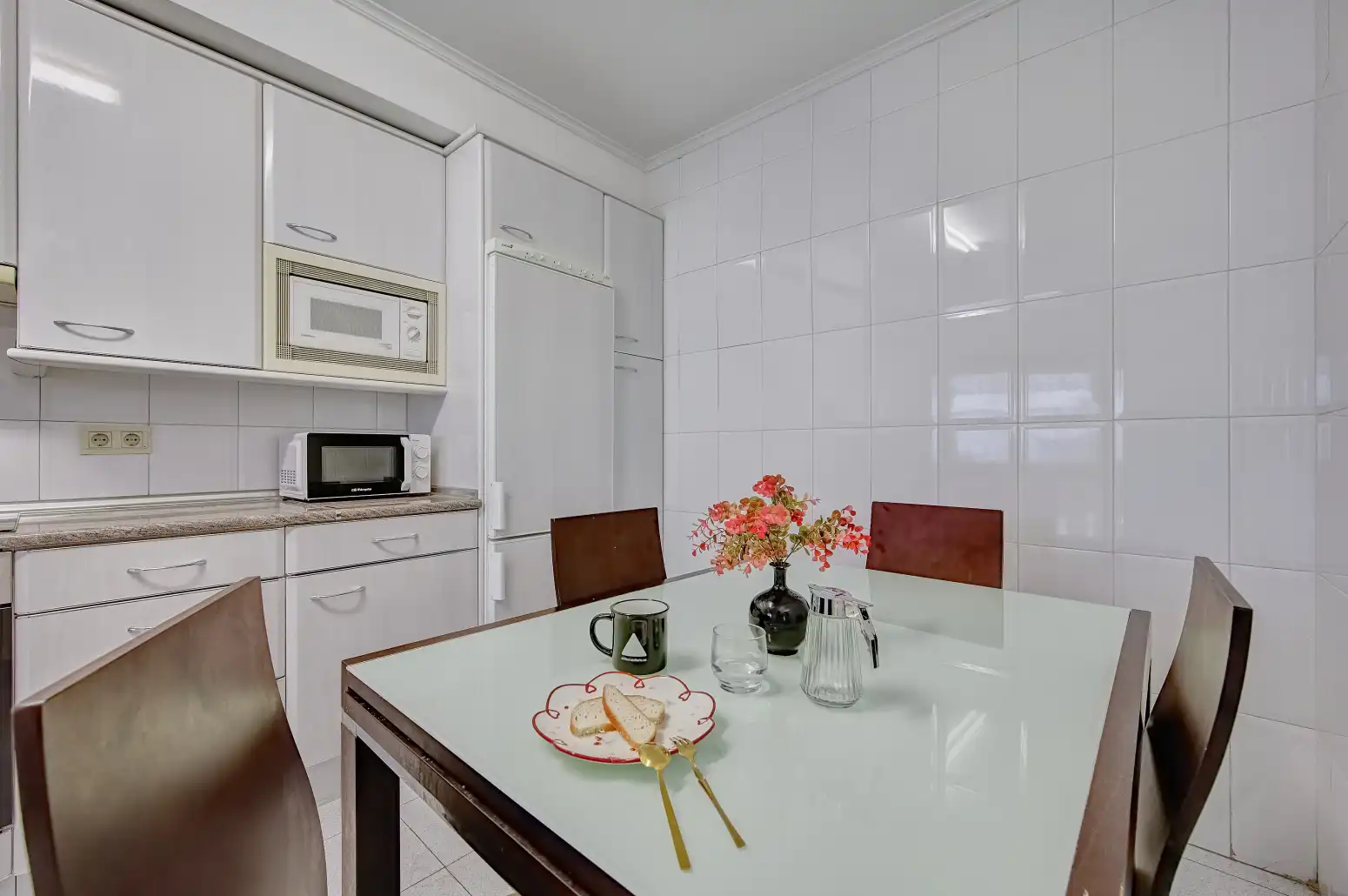 Cocina de Ático en venta en  Pamplona / Iruña con Calefacción, Parquet y Balcón