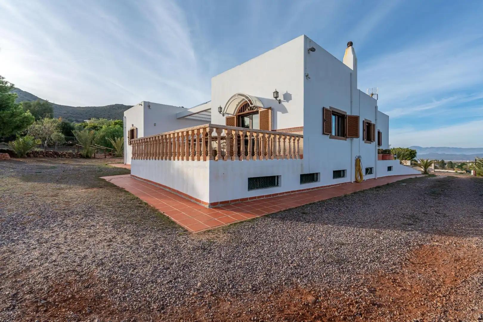 Vista exterior de Casa o chalet en venta en Níjar con Calefacción, Jardín privado y Terraza