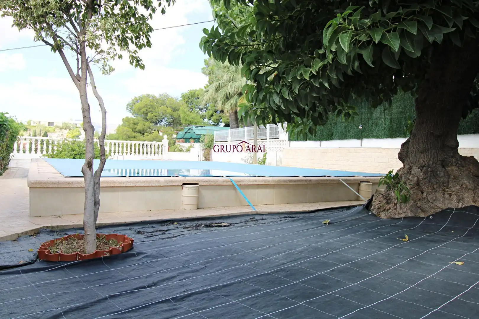 Piscina de Casa o xalet en venda en Alicante / Alacant amb Aire condicionat, Calefacció i Jardí privat
