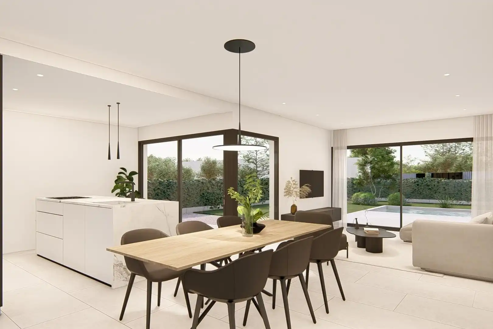 Dining room of Houses for sale in Molina de Segura