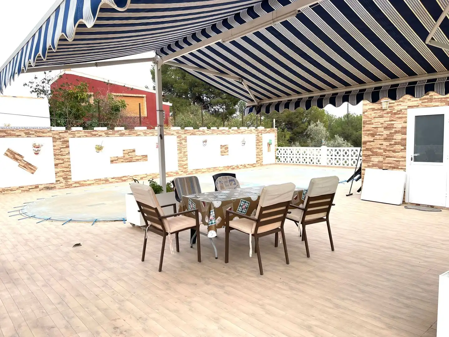 Terrasse von Haus oder Chalet zum Verkauf in Mula mit Privatgarten, Terrasse und Abstellraum