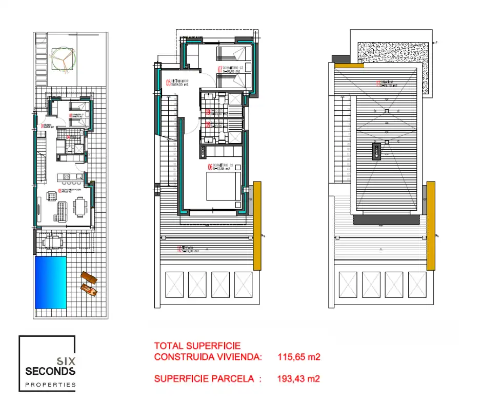Maison mitoyenne avec piscine à vendre à Nueva Torrevieja - Aguas Nuevas, imagen 2