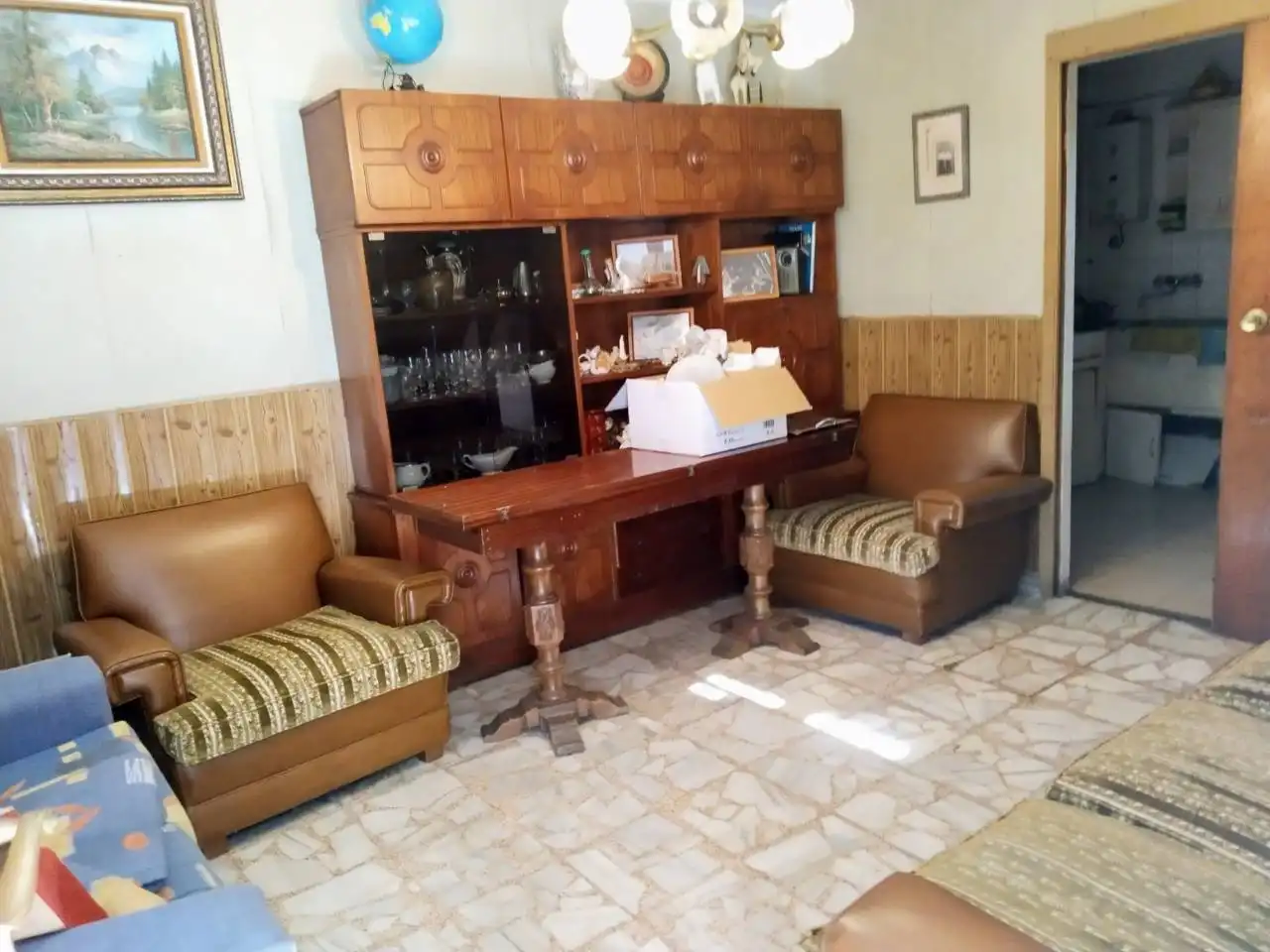 Menjador de Finca rústica en venda en Alfoz de Quintanadueñas amb Jardí privat i Moblat