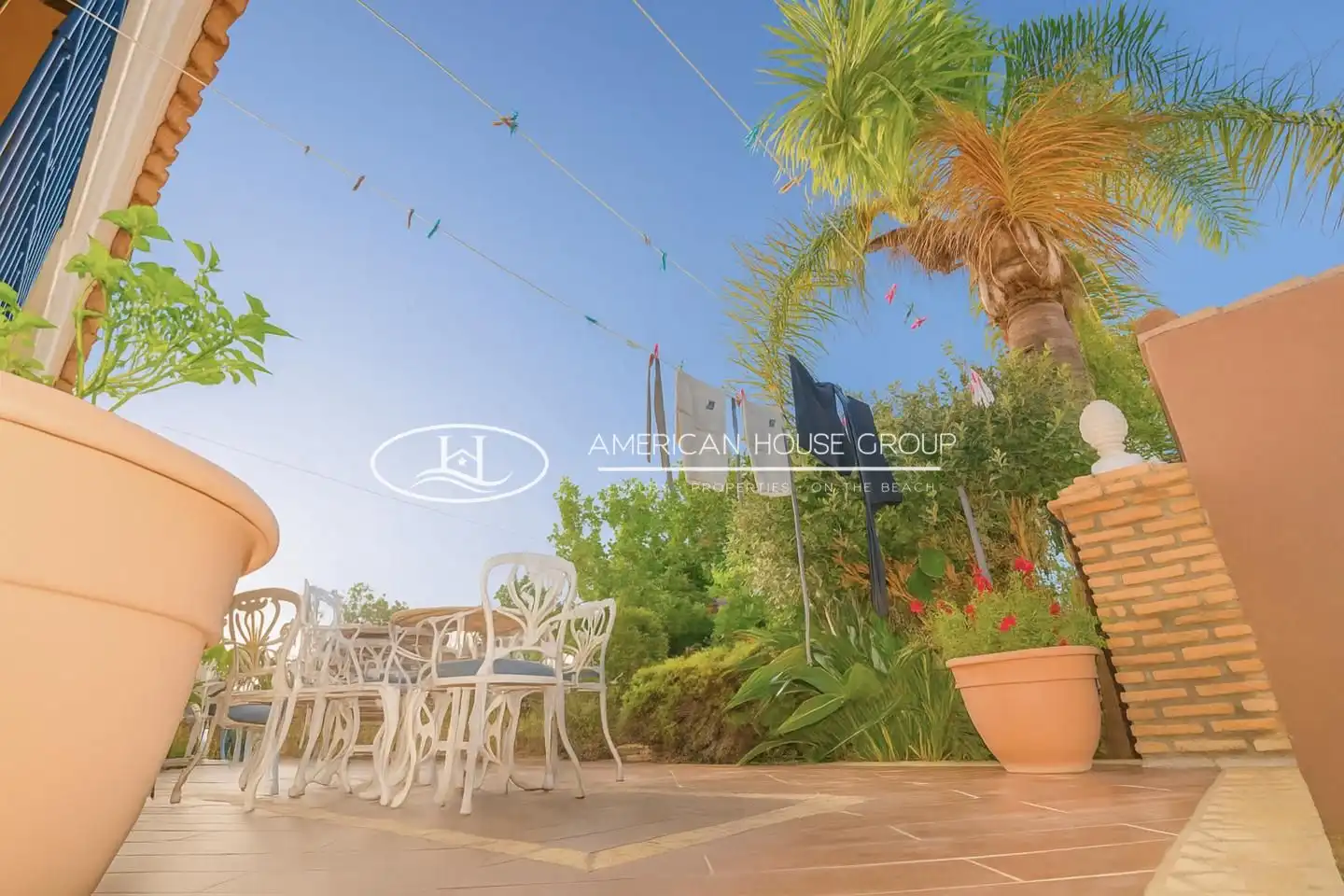 Terraza de Casa o chalet en venta en Chiclana de la Frontera con Aire acondicionado, Jardín privado y Terraza