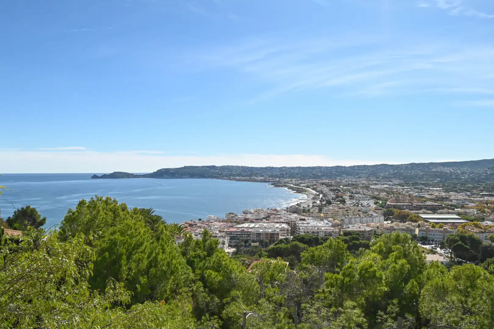 Vista exterior de Casa o xalet en venda en Jávea / Xàbia amb Aire condicionat, Calefacció i Jardí privat