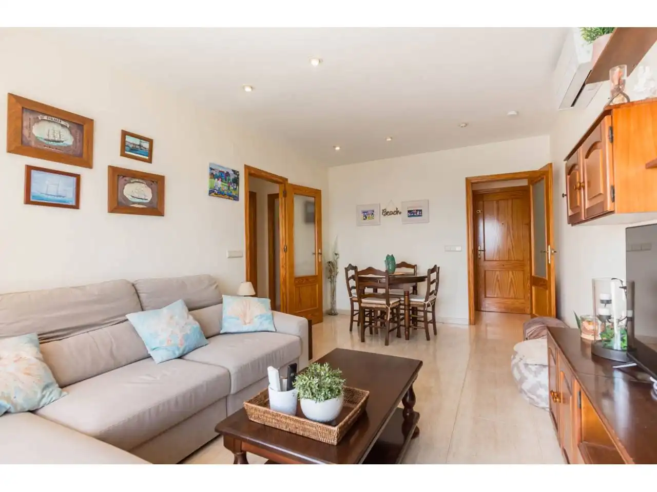 Living room of Flat for sale in Cartagena  with Air Conditioner, Terrace and Storage room