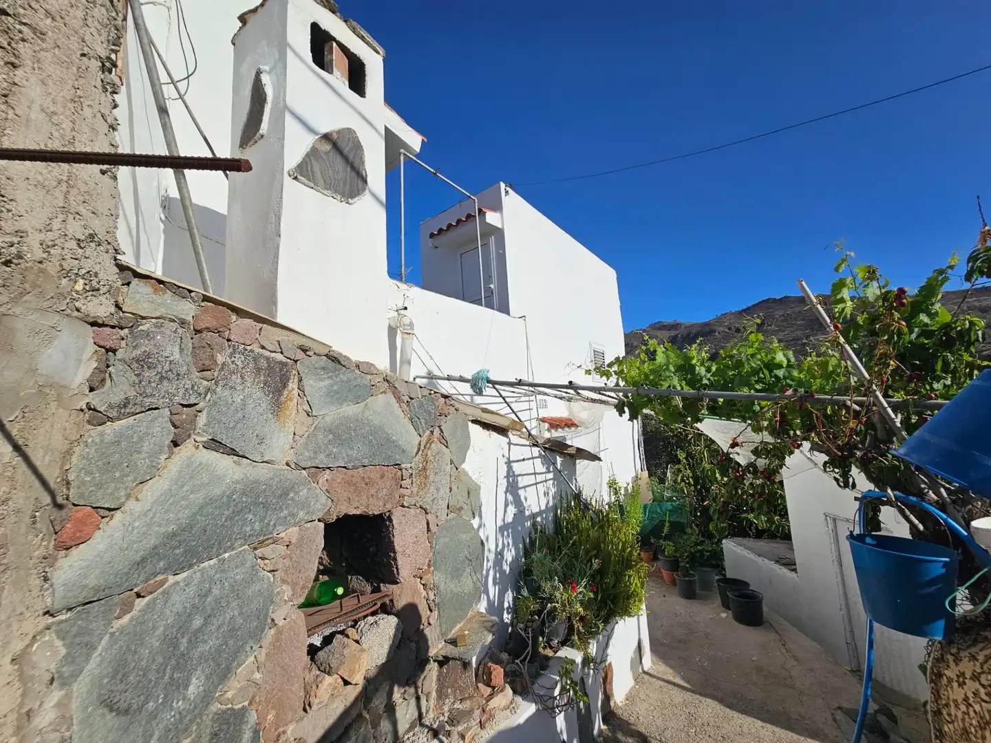 Vista exterior de Finca rústica en venta en Tejeda