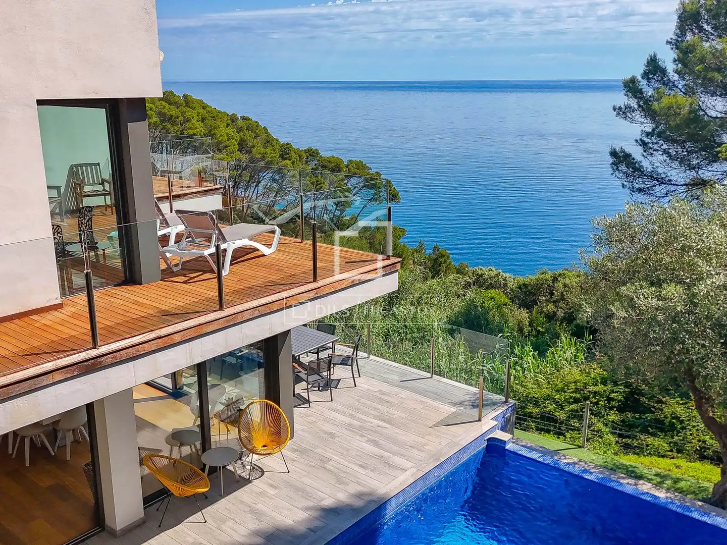 Terrasse von Haus oder Chalet zum Verkauf in Begur mit Klimaanlage, Heizung und Privatgarten