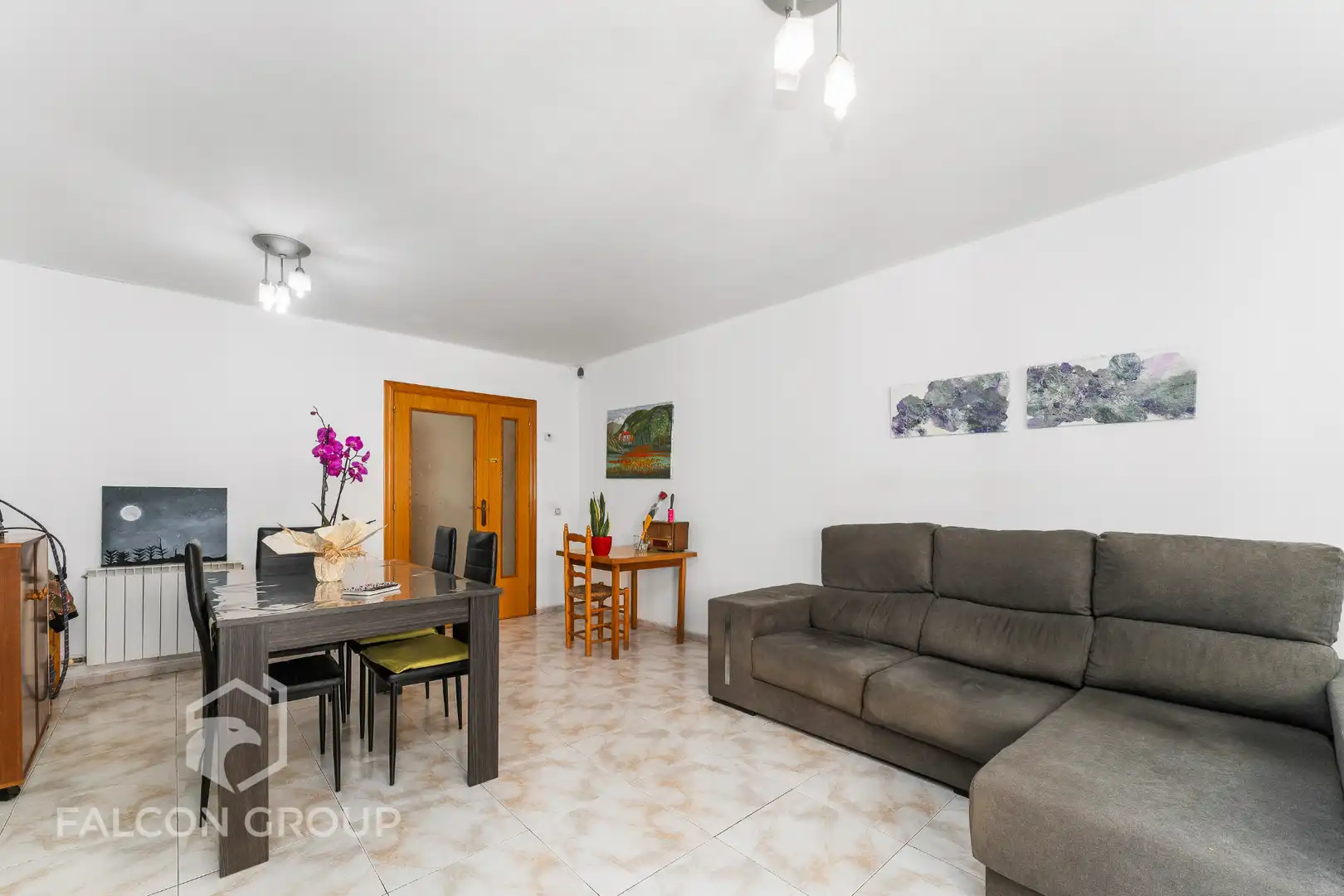 Sala de estar de Piso en venta en Valls con Amueblado y Balcón