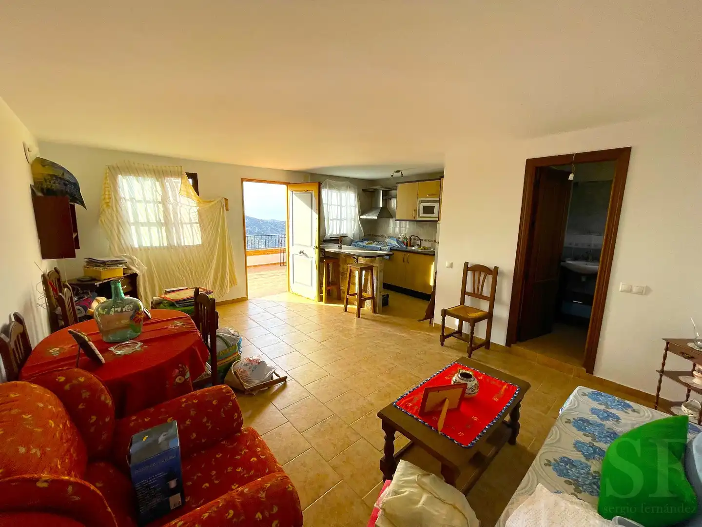 Sala d'estar de Casa o xalet en venda en Árchez