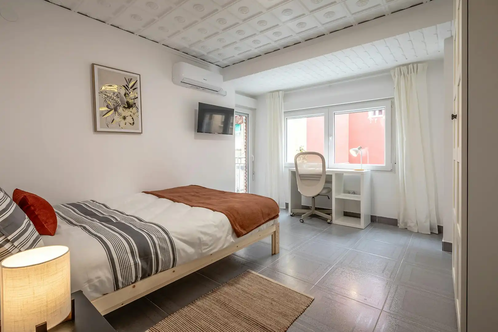 Habitación de Piso para compartir en Valencia con Aire acondicionado, Calefacción y Lavadora