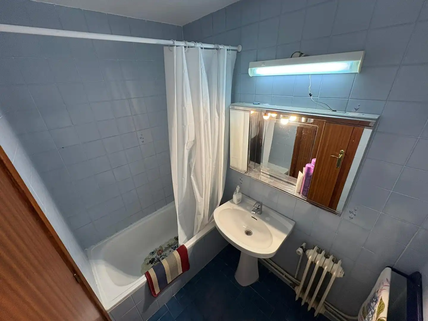Baño de Finca rústica en venta en San Esteban de Gormaz con Calefacción, Trastero y Amueblado