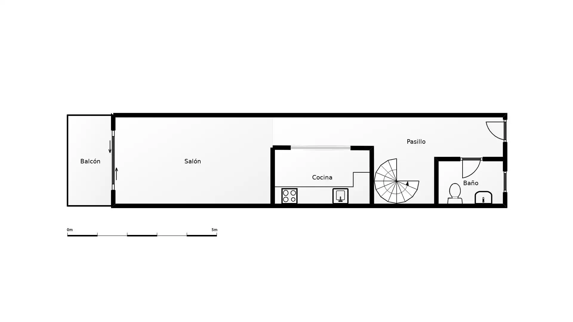 Dúplex en venta en Algarrobo con Aire acondicionado, Terraza y Amueblado
