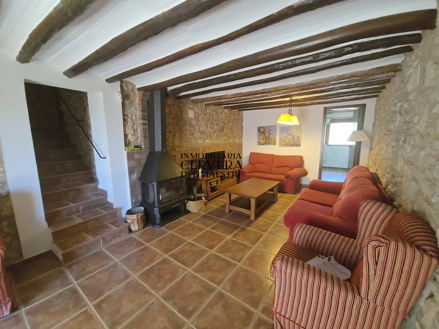 Sala de estar de Casa o chalet en venta en Sierra Engarcerán