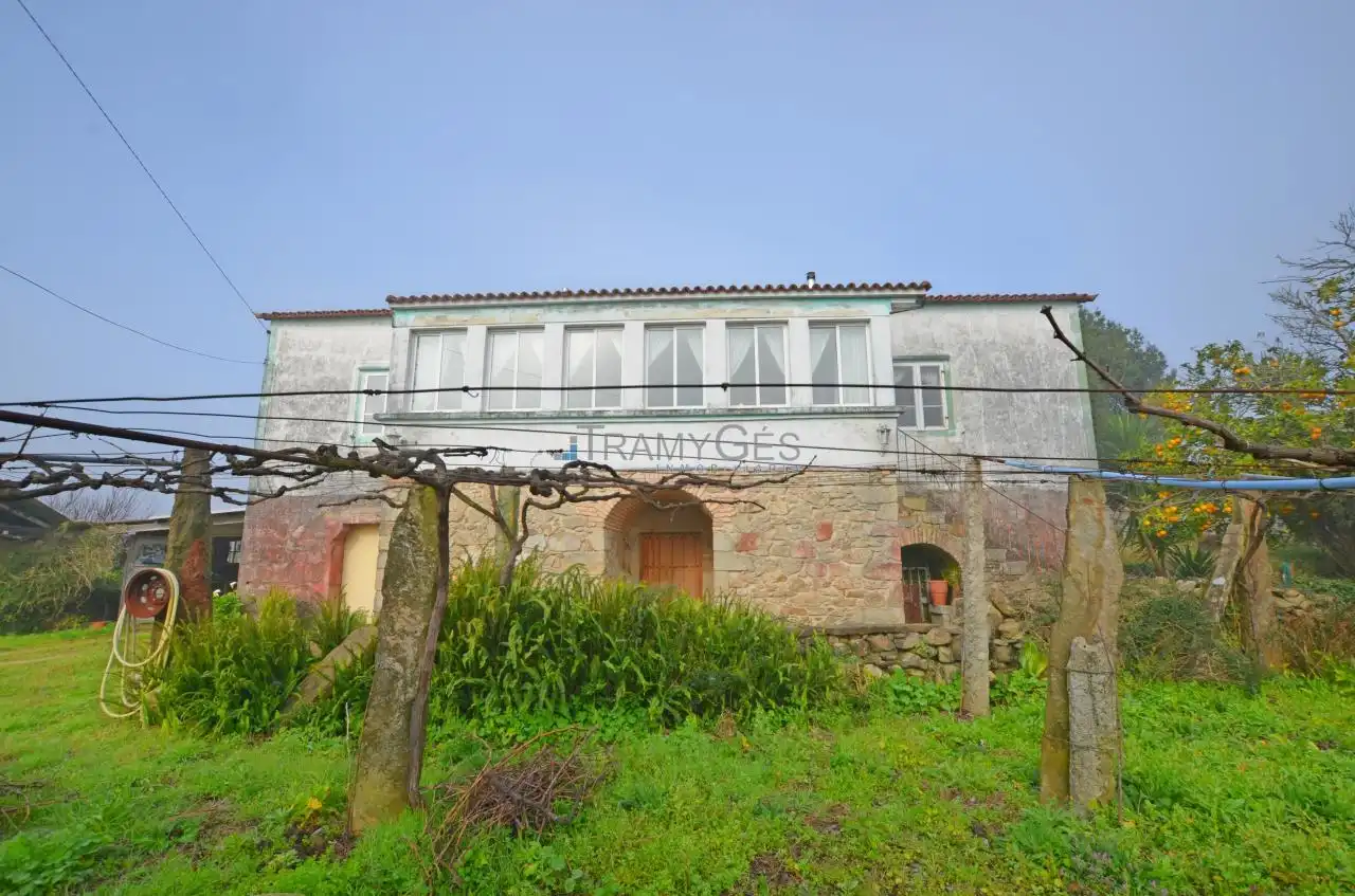 Vista exterior de Casa o chalet en venta en O Rosal   con Calefacción, Jardín privado y Trastero