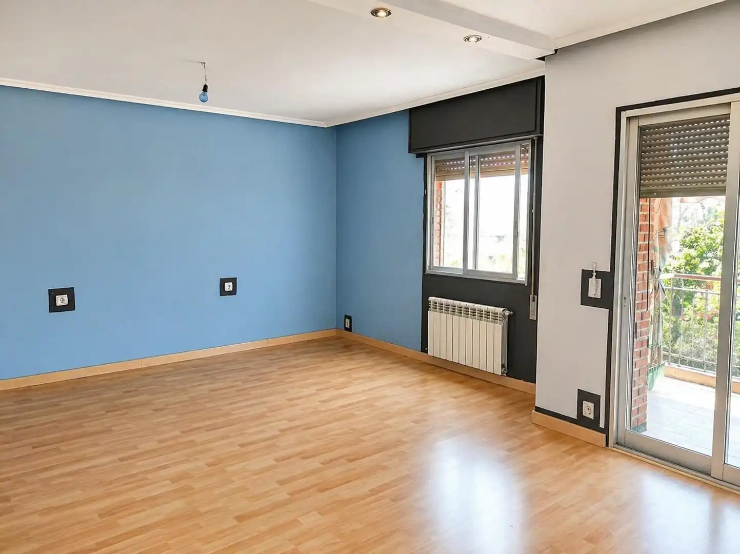 Sala de estar de Piso en venta en Madrid con Aire acondicionado, Calefacción y Jardín privado